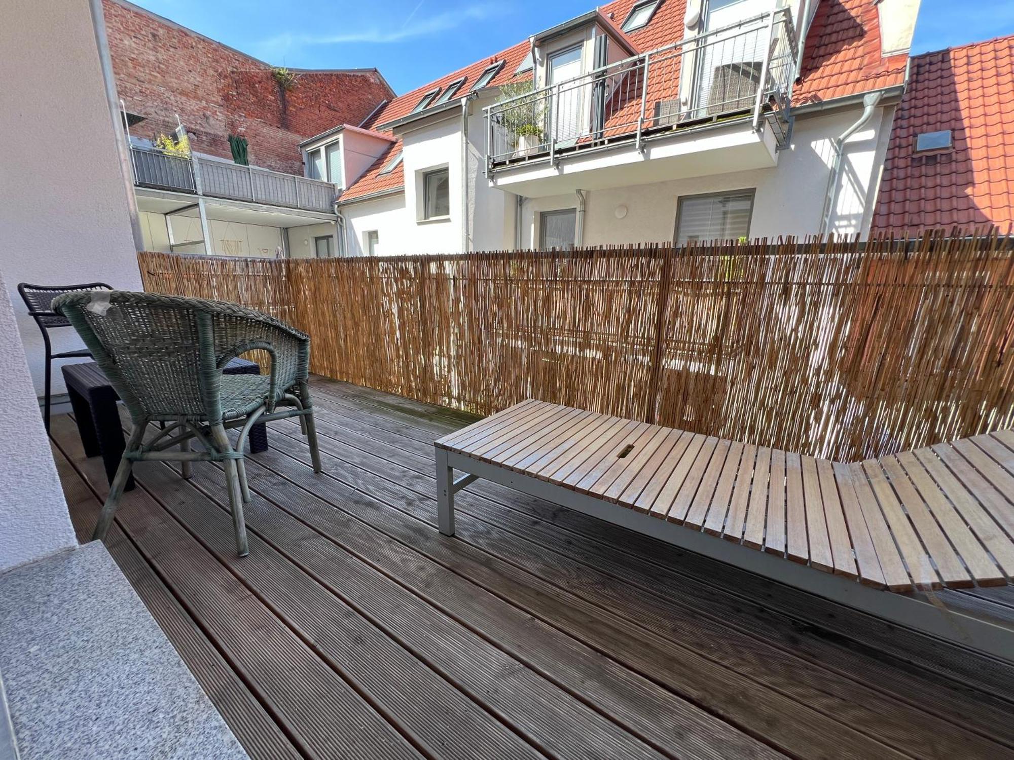 Balkon, Zentral, Modern, Erfurt City Eksteriør billede